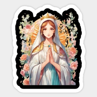 Immaculate Heart of Mary Sticker